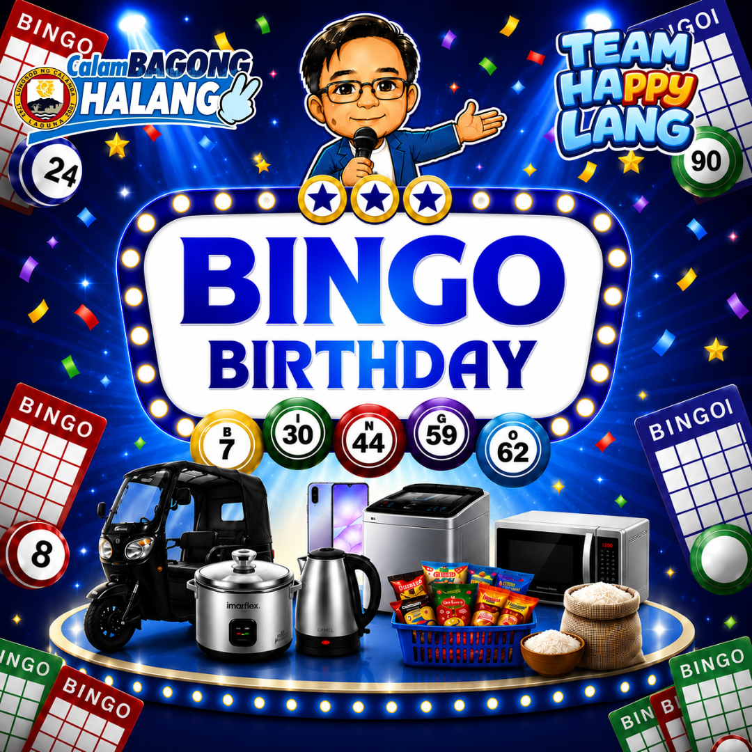 Bingo Birthday playdate announcement