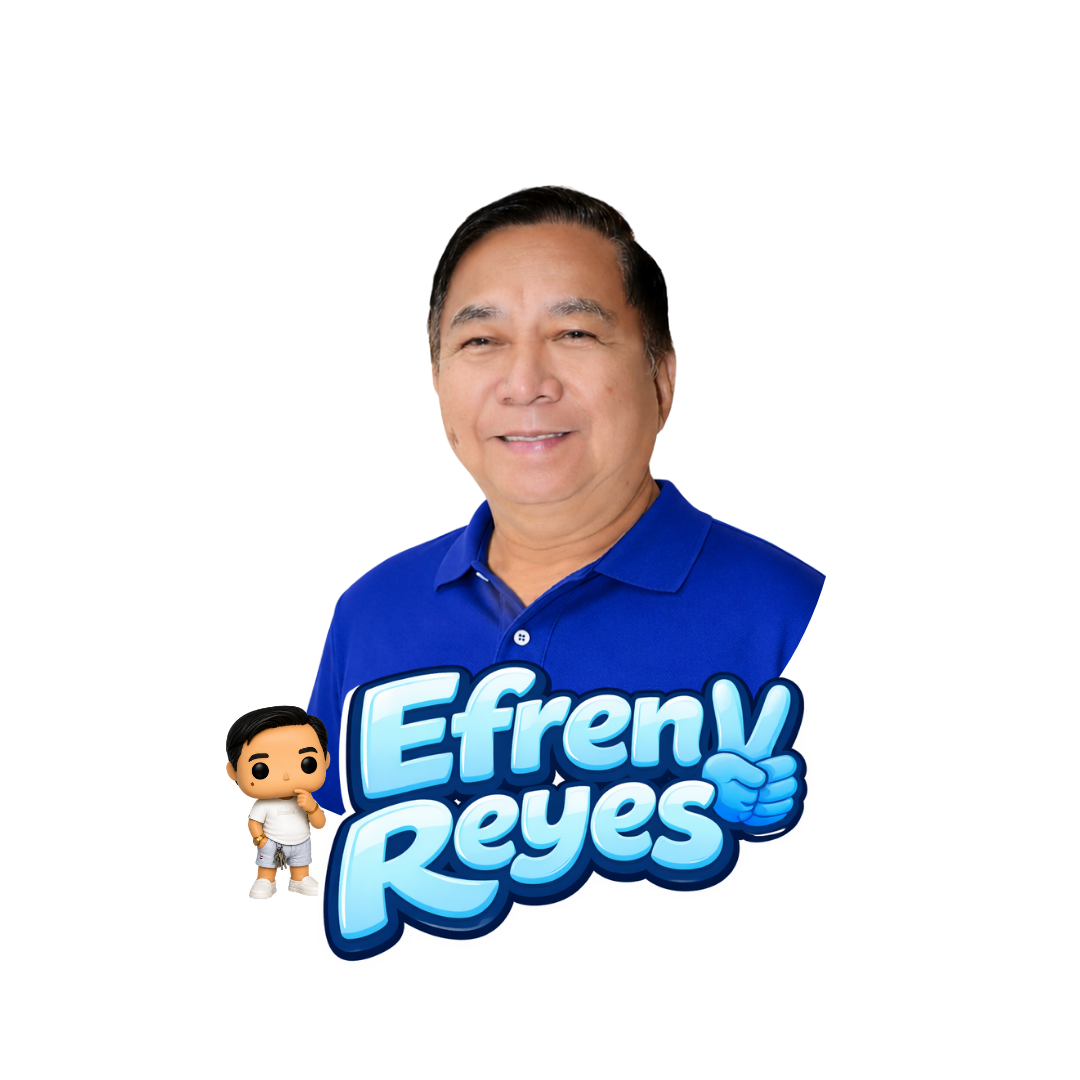 Efren Reyes HAppyLANG campaign asset
